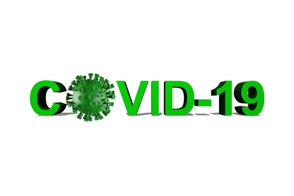 Maladie Coronavirus Covid Infection Illustration Médicale — Photo