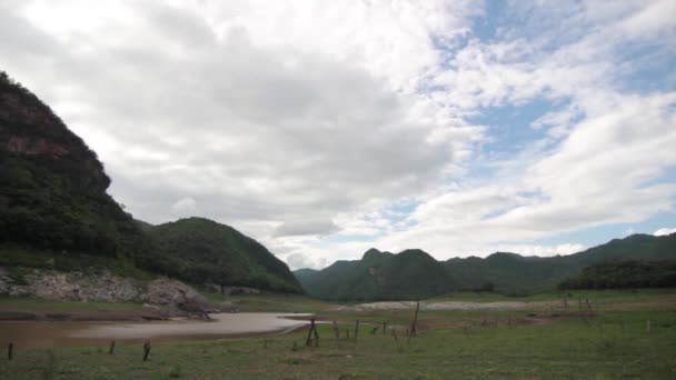 Kaeng Národním Parku Mae Ping Provincii Lamphun Thajsko — Stock video