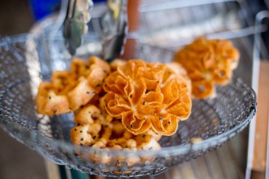 Bal peteği kurabiyesi, Tayland geleneği kızarmış çerez