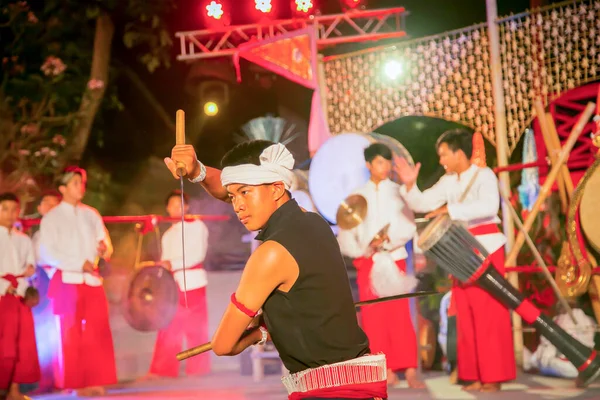 Чайангмай Тайланд Апреля 2018 Года Традиционное Шоу Культуры Ланны Фестивале — стоковое фото
