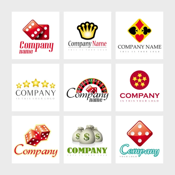 Elementos de design do logotipo do vetor — Vetor de Stock