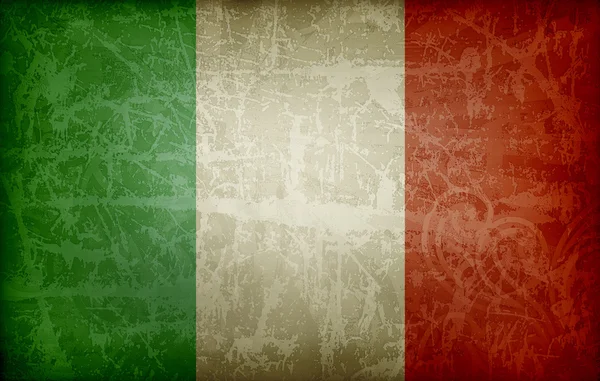 Italian flag illustration — Stock Photo, Image