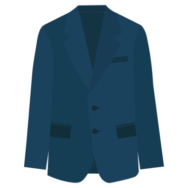  Düz stil erkek ceketiyle