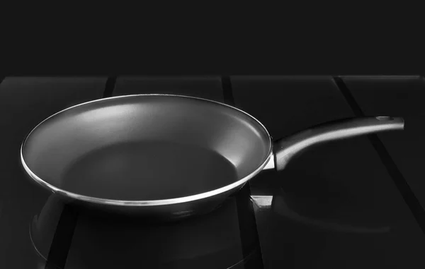 Frying Pan Blurred Background — Stock Photo, Image