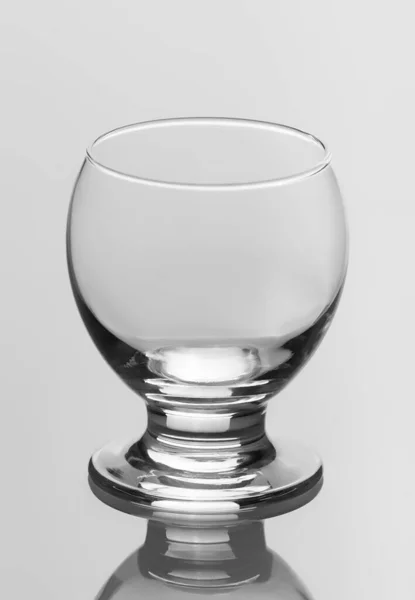 Empty Liqueur Glass Isolated White Background — Stock Photo, Image