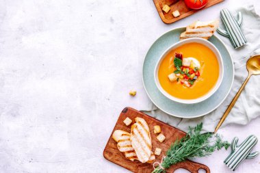 Domates çorbası, salmorejo çorbası, İspanyol yemeği.