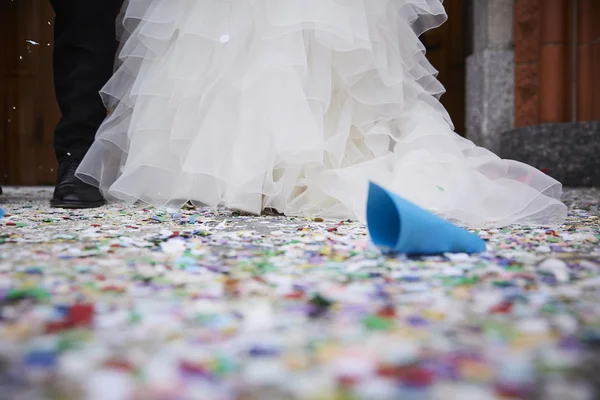 Pareja en fiesta de boda — Foto de Stock