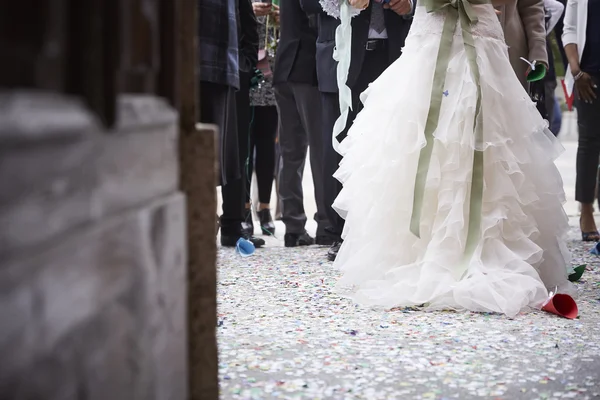 Couple at wedding party — Stock Photo, Image