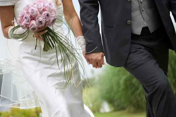 Bride and groom — Stock Photo, Image