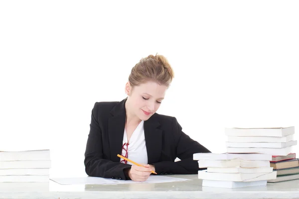 Joven estudiante femenina —  Fotos de Stock