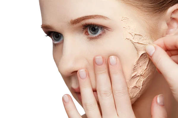 Beauty concept rejuvenation, renewal, skin care, skin problems — Stock Photo, Image