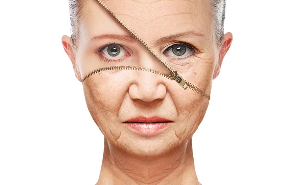kavram Yaşlanma Cilt. Anti-Aging yordamlar, gençleştirme, kaldırma, yüz cilt sıkılaştırma 