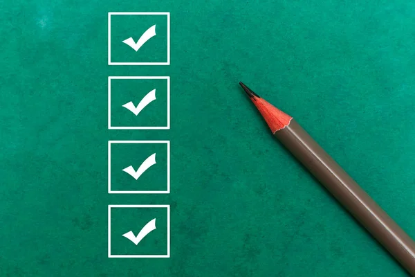 Liste kutusuna işaretleniyor. Denetim listesi kavramı, kopyalama alanı