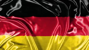 Almanya rüzgarda sallayarak bayrak