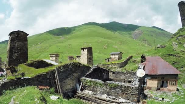 而流散各地塔稳定 — 图库视频影像