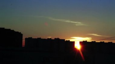 Bulutlar Timelapse şehir