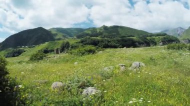 Alpine meadows yolundaki