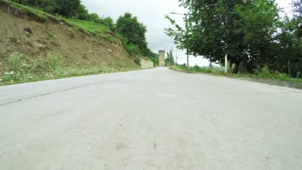 Mountain road tur — Stockvideo