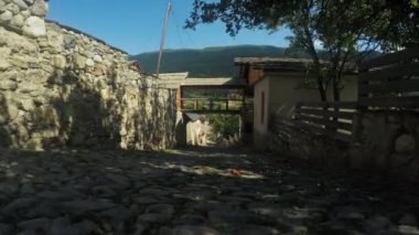 Sokaklar dağ köyü