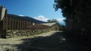 Sokaklar dağ köyü