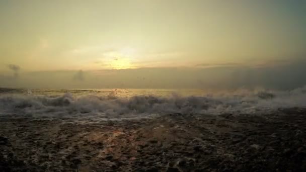 Atardecer del mar — Vídeos de Stock