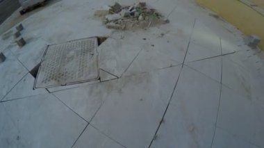 Kaldırım yaz Döşeme
