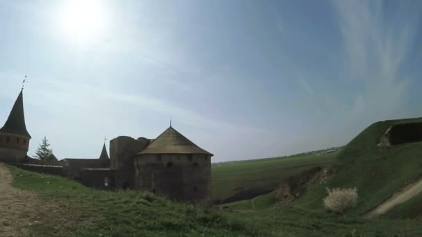 Vue sur vieux château — Video