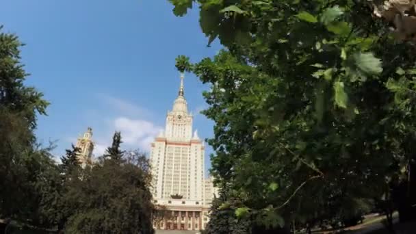 Main University of Moscow — Stock Video