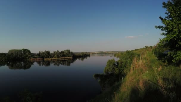 河岸上自然 — 图库视频影像