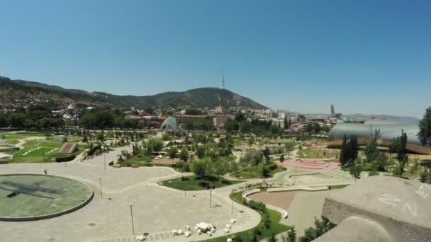 Vue panoramique Tbilissi 