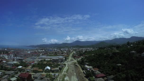 View from cable car — Stock Video