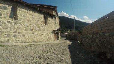 Sokaklar dağ köyü