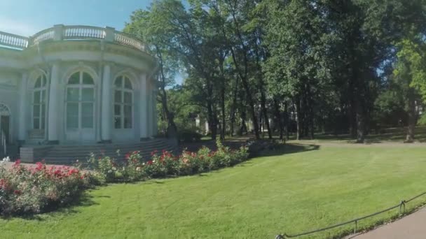 Garden Anichkov Palace — Stockvideo