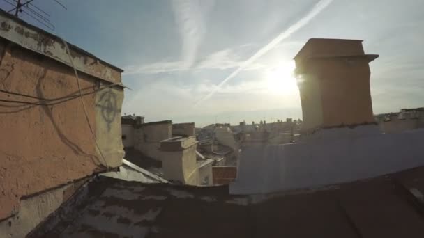 Vue depuis les toits de la vieille ville
