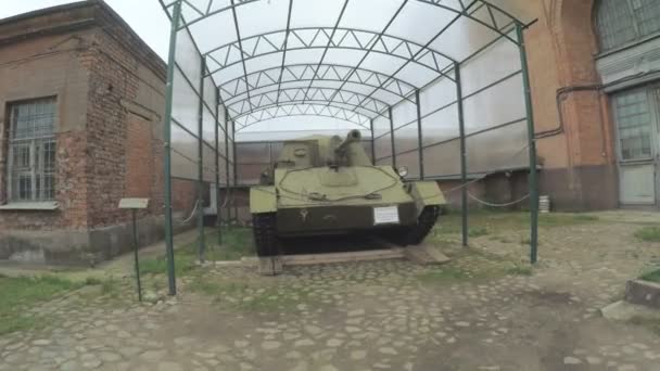 Mudah self-propelled gun SU-76 SU-76M — Stok Video