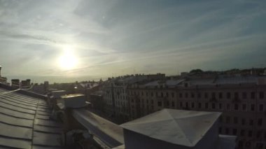 Eski şehir çatılarından görüntü