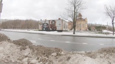 Grafiti NS Leskov 'lu Lezkov Caddesi