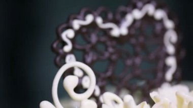 Düğün pastası Kalpler