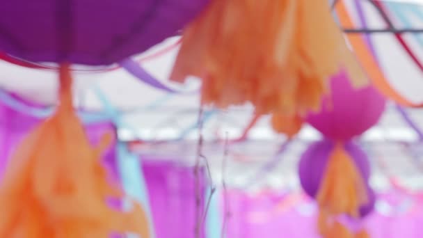 Paper Lantern Wedding Decor Video Clip