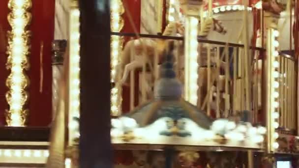 French carousel — Stock Video