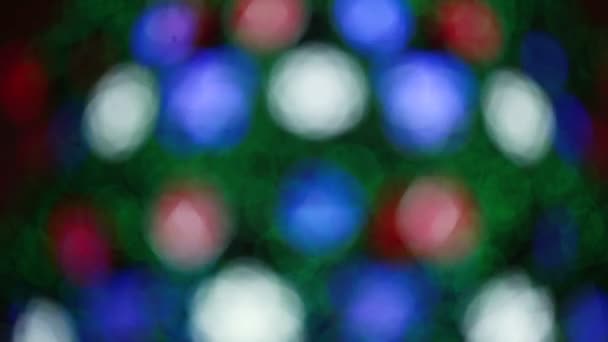 Bokeh de Navidad — Vídeo de stock