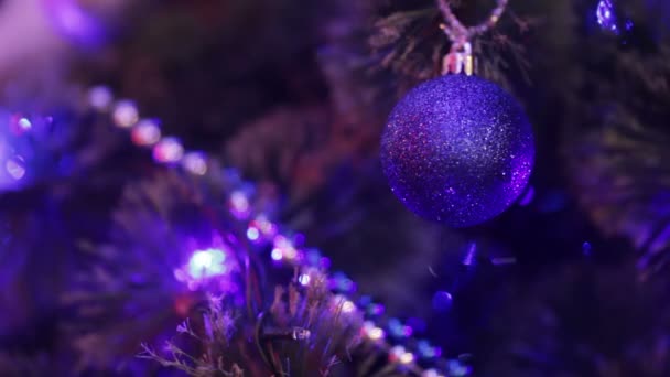 Árbol de Navidad — Vídeo de stock