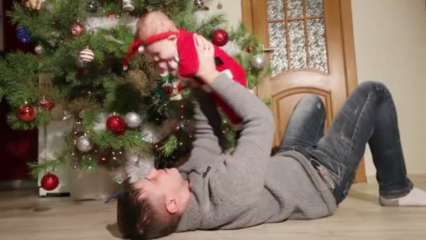 Vater und Sohn — Stockvideo