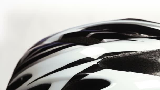 Casco per bicicletta — Video Stock