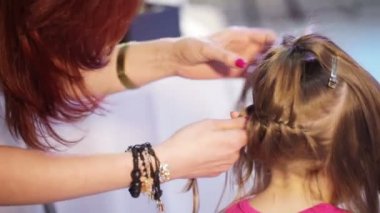 Cornrows çocuk dokuma