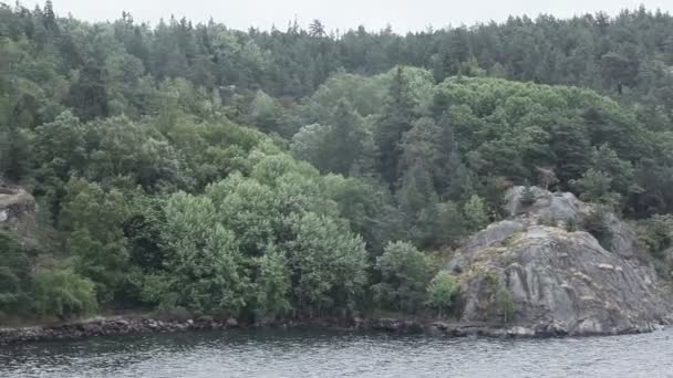 Vue sur les îles maritimes — Video