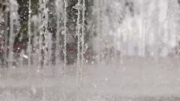 地板喷泉 — 图库视频影像