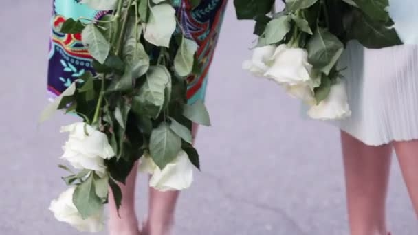 Flores de boda — Vídeos de Stock