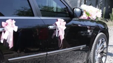 Düğün süslemeleri araba