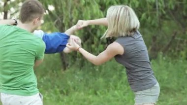 Aile niteliğine oğluyla